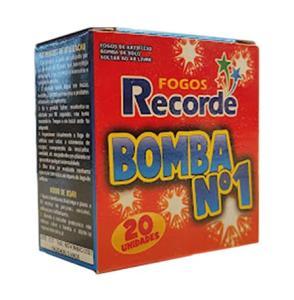 Bomba Nº 1 com 20 unidades